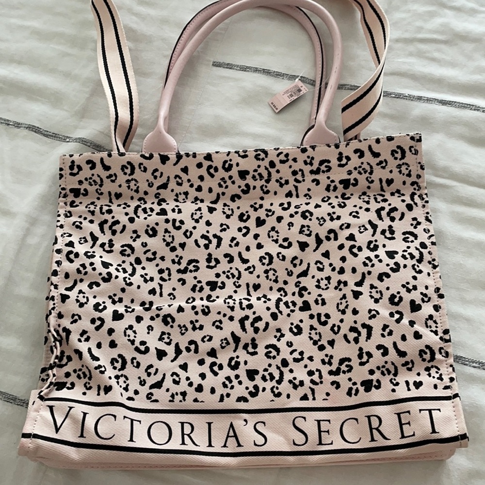 Victoria’s Secret leopard tote